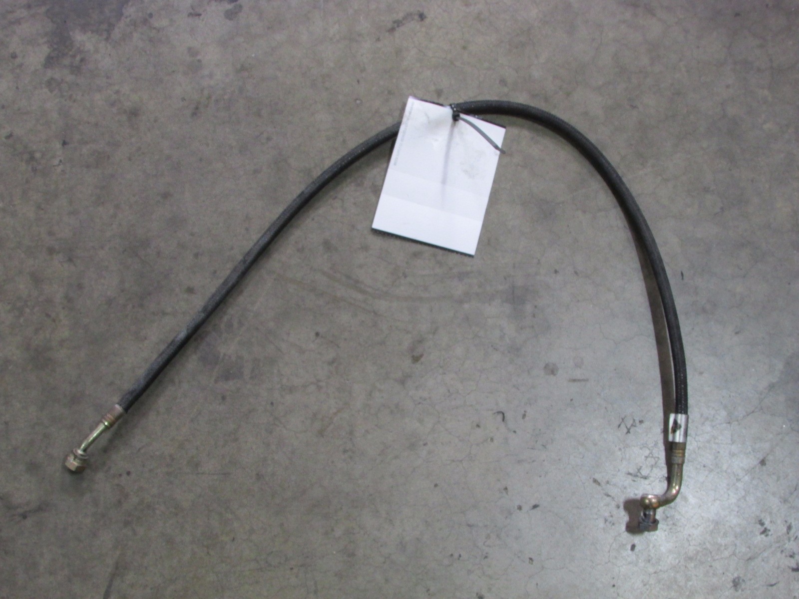 Lamborghini Gallardo Spyder, RH Right Fuel Filter Feed Line, P/N 407201218A
