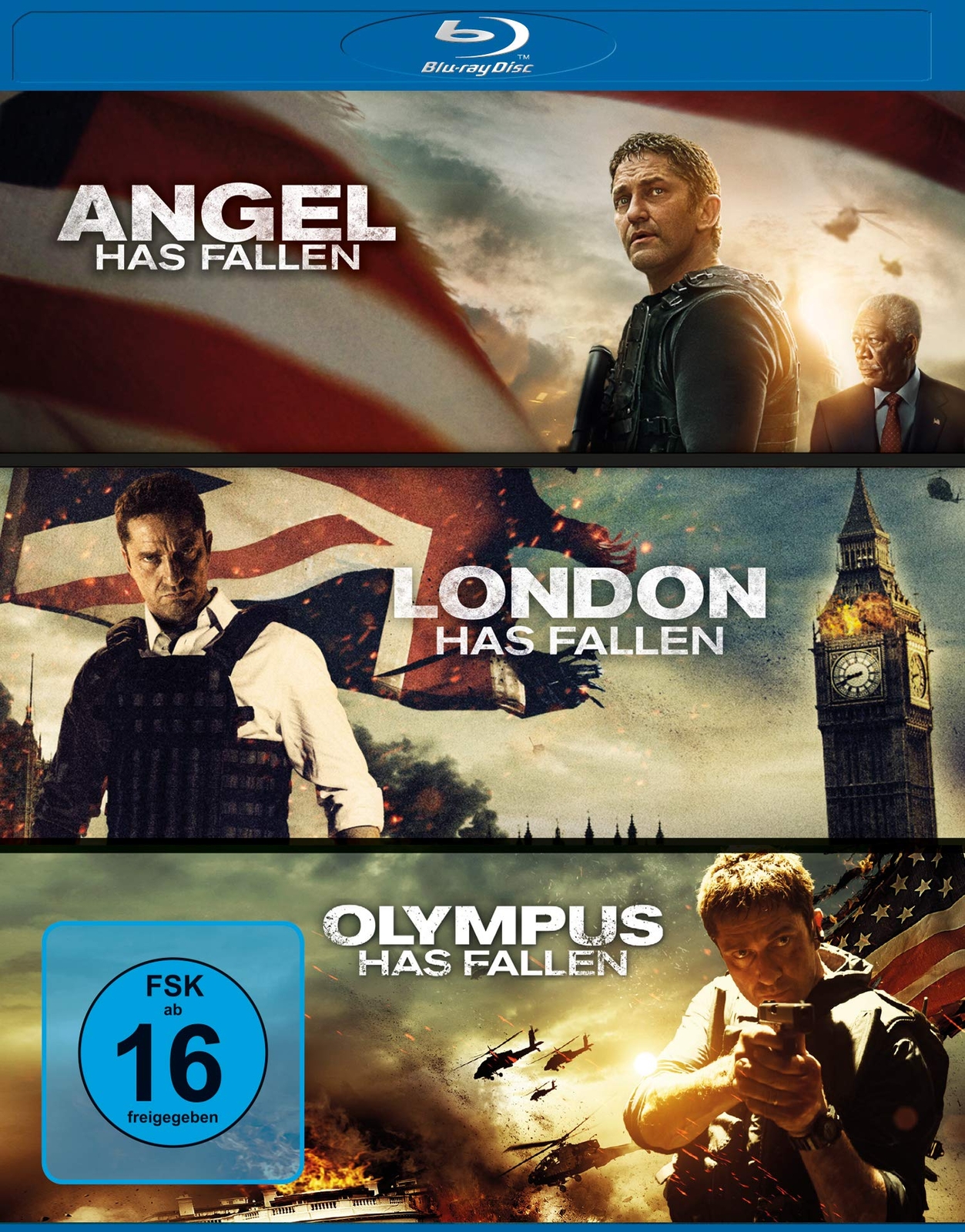 Olympus/London/Angel has fallen - Triple Film Collection [Blu-ray] (Blu-ray)