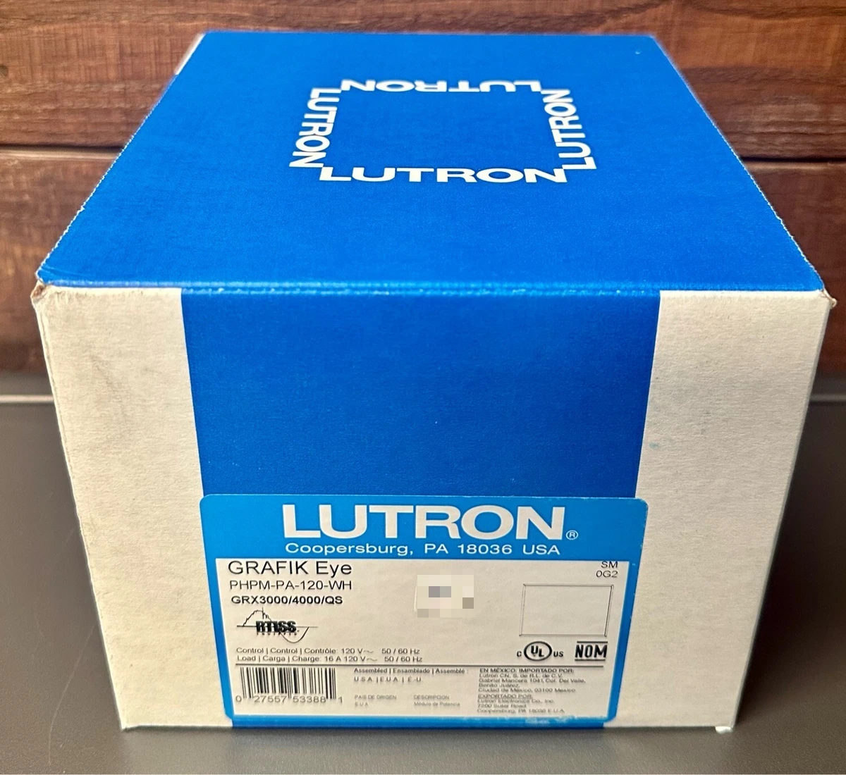 Lutron PHPMPA120WH 120V Phase Control Input, 43 OFF