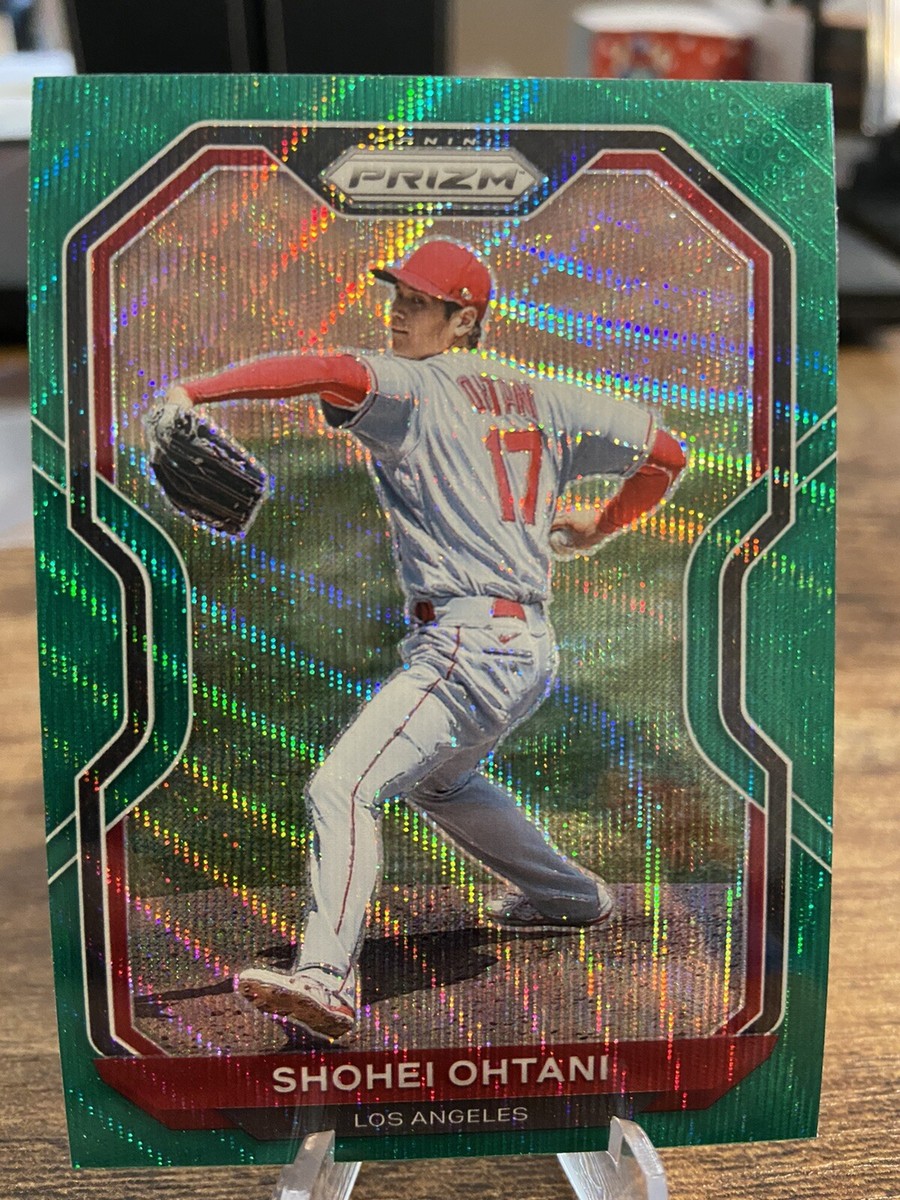 その他 2021 MVP Shohei Ohtani Prizm swirl WBC 2021 Panini Prizm #183 Shohei Ohtani White Wave + Purple
