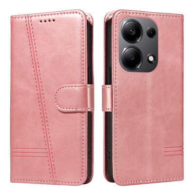 Für Redmi Note 13 Pro 13 12 11 Luxus Prägung PU Leder Geldbörse Etui Handyhülle