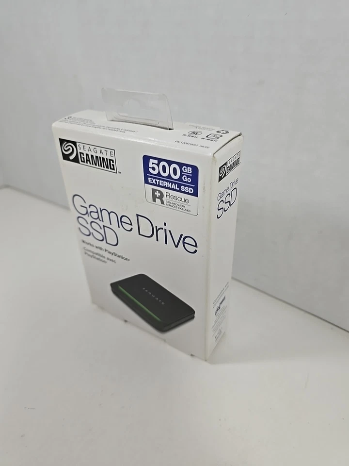 Seagate Gaming - 500GB External SSD Game Drive for PS4/PS5 - NEW - Image 3 of 4
