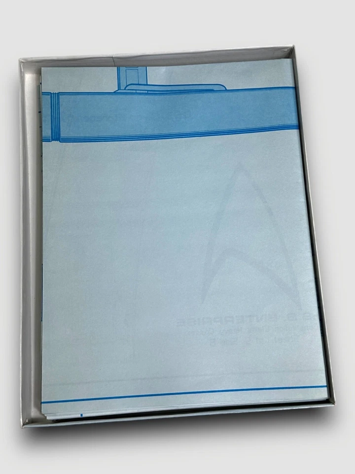 FASA RPG Star Trek U.S.S. Enterprise Role Playing 15mm Deck Plans See Photos EVC - image 4 of 4