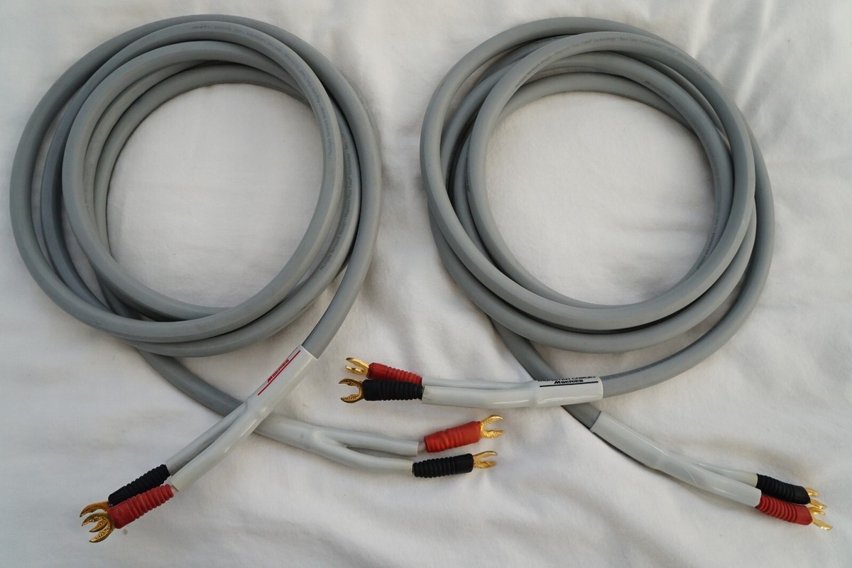 Monster MSeries MI.2 M1.2 Speaker Interlink Cables 8.5mm / Gold