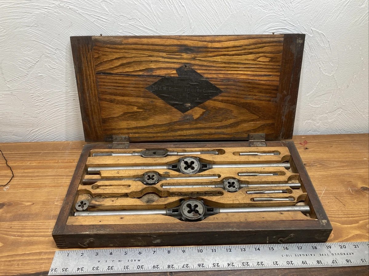 Old tap on sale and die set