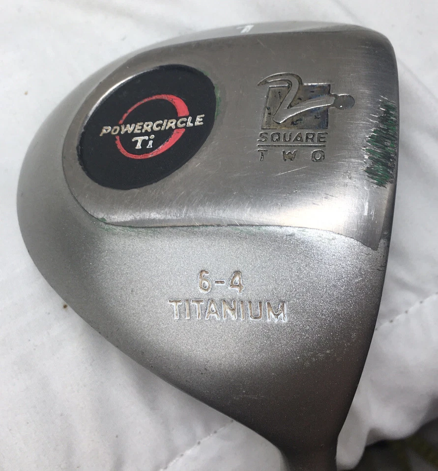 Driver Square Two Power Circle TI Golf 6-4 varilla de grafito coincide dinámicamente con la derecha Foto 2 de 4