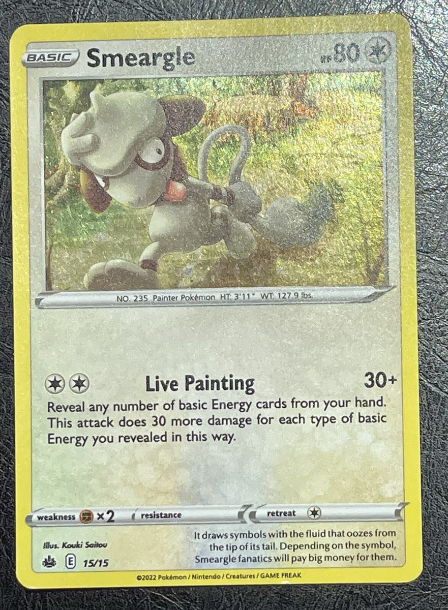 smeargle mcdonalds pokemon card Pokemon Card McDonald 2022 15/15 Smeargle Holo  Brokenvase Games