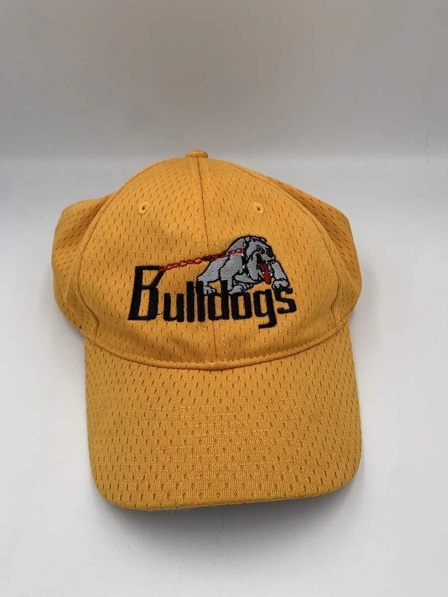 Port Authority Unisex Bulldogs Yellow Mesh Embroidered Team Cap