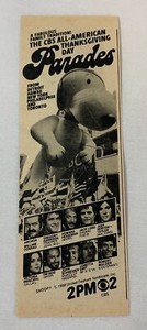 1979 CBS tv special ad~ ALL-AMERICAN THANKSGIVING DAY PARADE John Schneider