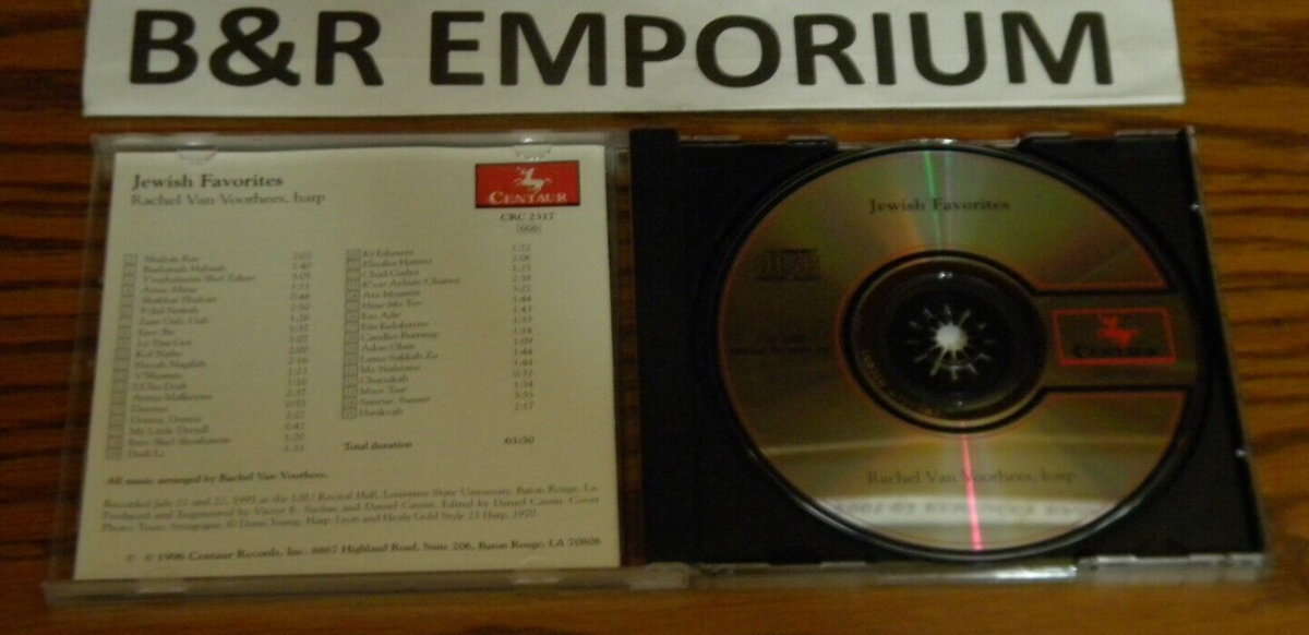 Rachel Van Voorhees (harp) - Jewish Favorites - (1996 Rachel Van Voorhees (harp) - Jewish Favorites - (1996