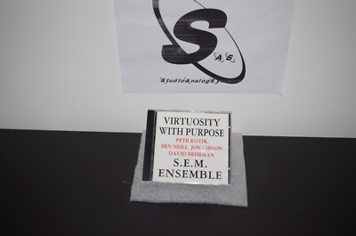 S.E.M. Ensemble - Virtuosity with Purpose - Audio CD