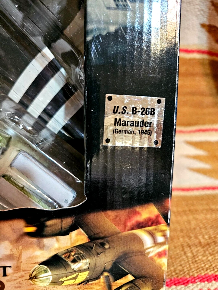 🔥RARE FORCES OF VALOR U.S. B-26B Marauder Bomber, Germany 1945 🔥wBOX NerMINT!! - Image 2 of 4
