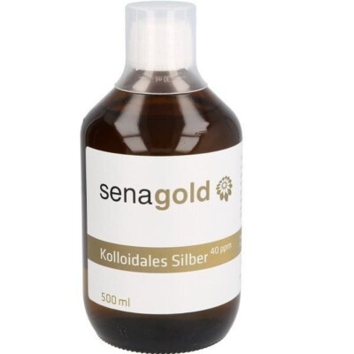 Senagold Kolloidales Silber 40 ppm, 500 ml