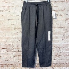 a new day womens drawstring elastic waist knit pants size XS charcoal gray NWT