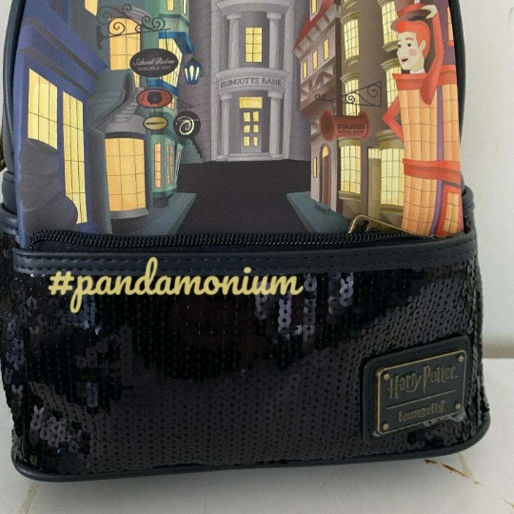 Loungefly Harry Potter Diagon Alley Mini Backpack | eBay display picture 2