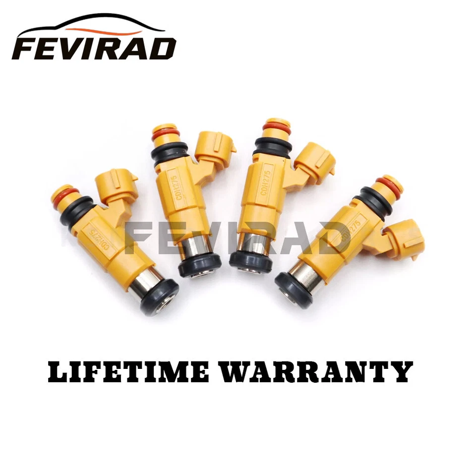 (4) 350cc, inyectores de combustible de alto rendimiento aptos para Mitsubishi Eclipse 2003-2012 Foto 2 de 4