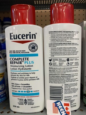 AiWaWa CA, EUCERIN Complete Repair Plus DRY SKIN Moisturizing Lotion 250 ml