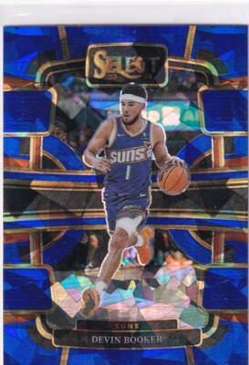 2023-24 NBA Select No. 58 Devin Booker Blue Ice Prizm