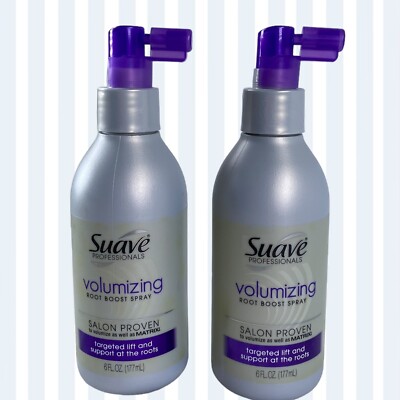 Lot of 2  Suave Professionals Volumizing Root Boost Spray 6 oz Discontinued NEW!