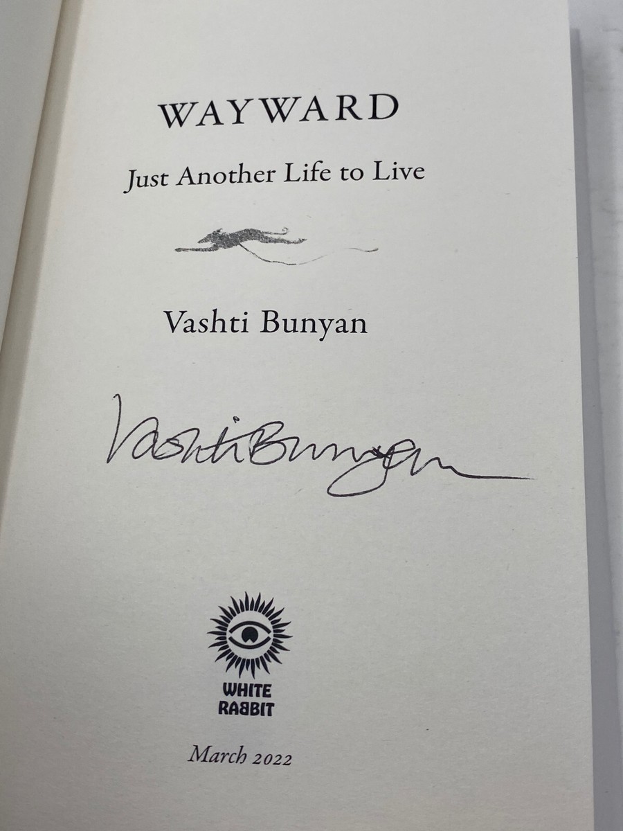 Vashti Bunyan Wayward: Just Another Life to Live Signed Autograph