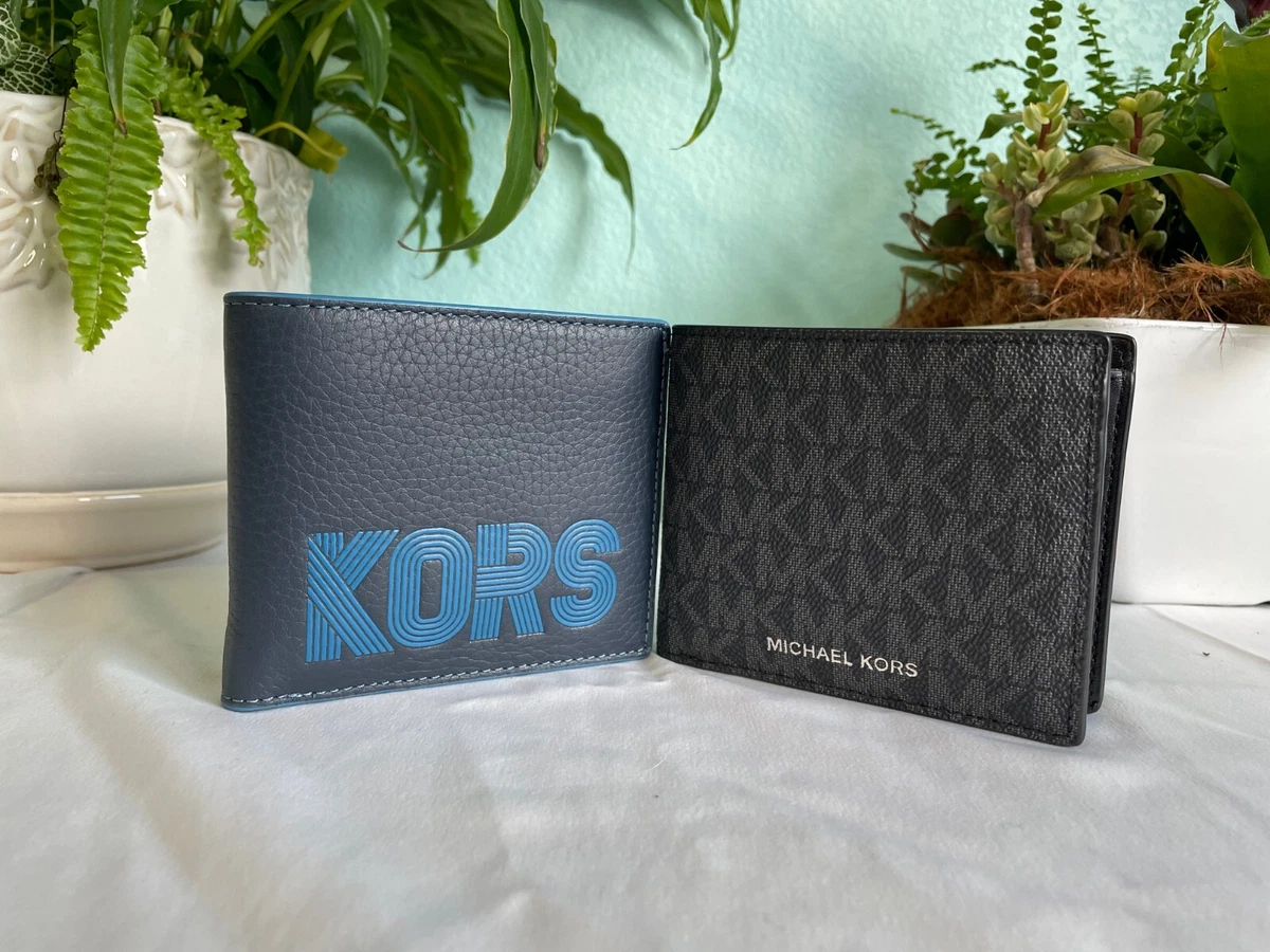 Michael kors mens trifold wallet 2025