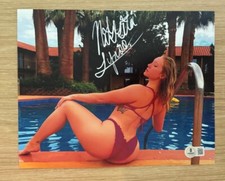 NIKKITA LYONS WWE NXT SIGNED 8X10 PHOTO BECKETT BAS 2