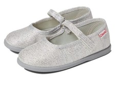Cienta Kids Shoes Baby Girl's 24013 Toddler Silver Sparkle 23 US 6.5 Toddler