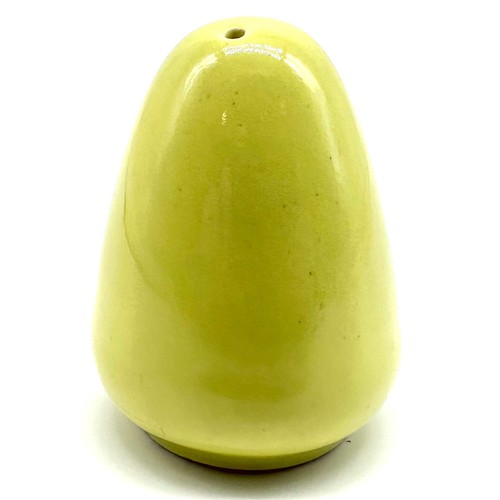 Vintage Bauer Pottery MONTEREY MODERNE 2.5in Pepper Shaker in Chartreuse Green - Picture 7 of 9