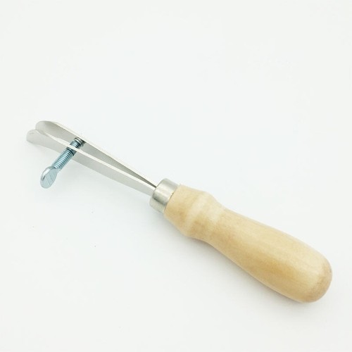 Neu verstellbar Außenkante Ritter Holzgriff Leder Handwerk Werkzeuge Zum Selbermachen Handarbeit - Bild 6 von 7