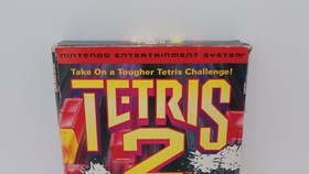 Tetris 2 NES Nintendo Entertainment System - Authentic Tested CIB
