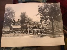 Vintage Photo Poster 22x18 OK Used Cars Ford Chevrolet Dodge Large GM Dealership