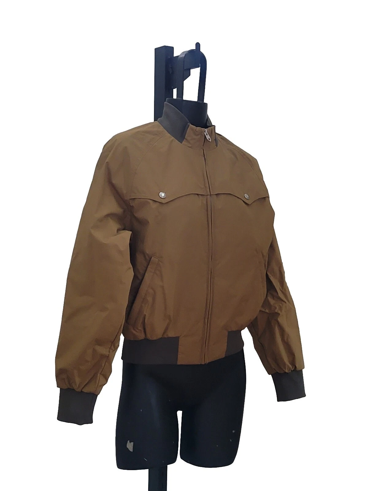 Gucci x North Face Bomber Giacca Tecnica Cachi Marrone Oliva S Small US 4 6 1 5K