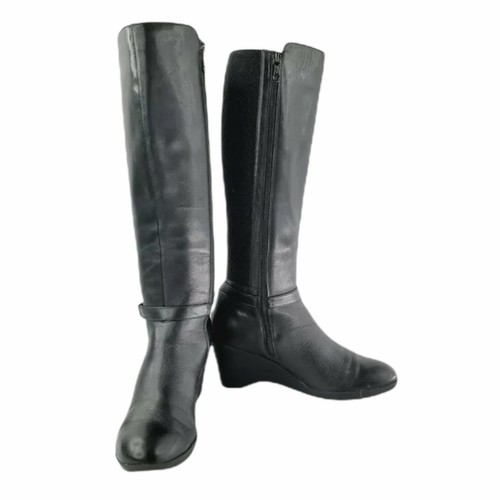 black blondo boots