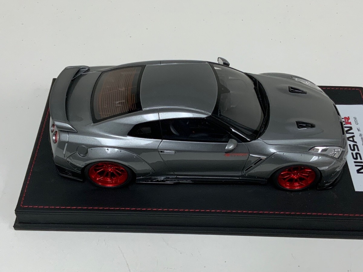 1/18 GT Spirit Nissan GT-R 35 By Prior Design in Silver GT243