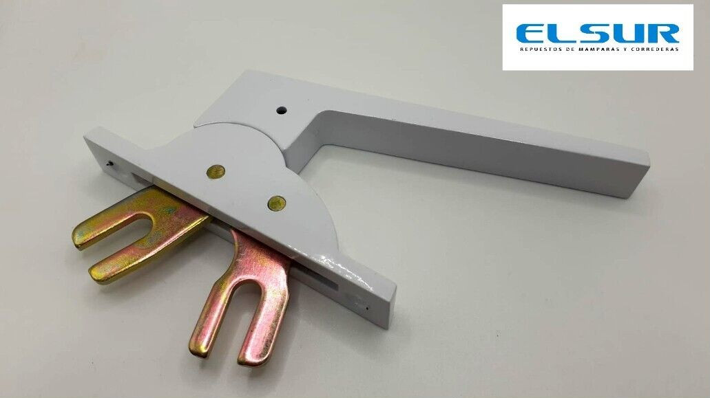 RAN MANILLA CREMONA ANTIGUA ACCIONAMIENTO FRONTAL COLOR BLANCA (1 UNIDAD)