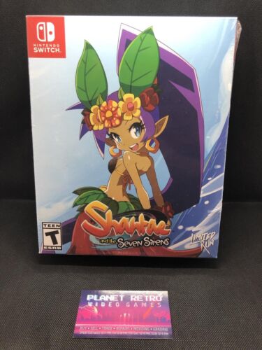 Shantae and the Seven Sirens Collector's Edition - Nintendo Switch - LRG New!