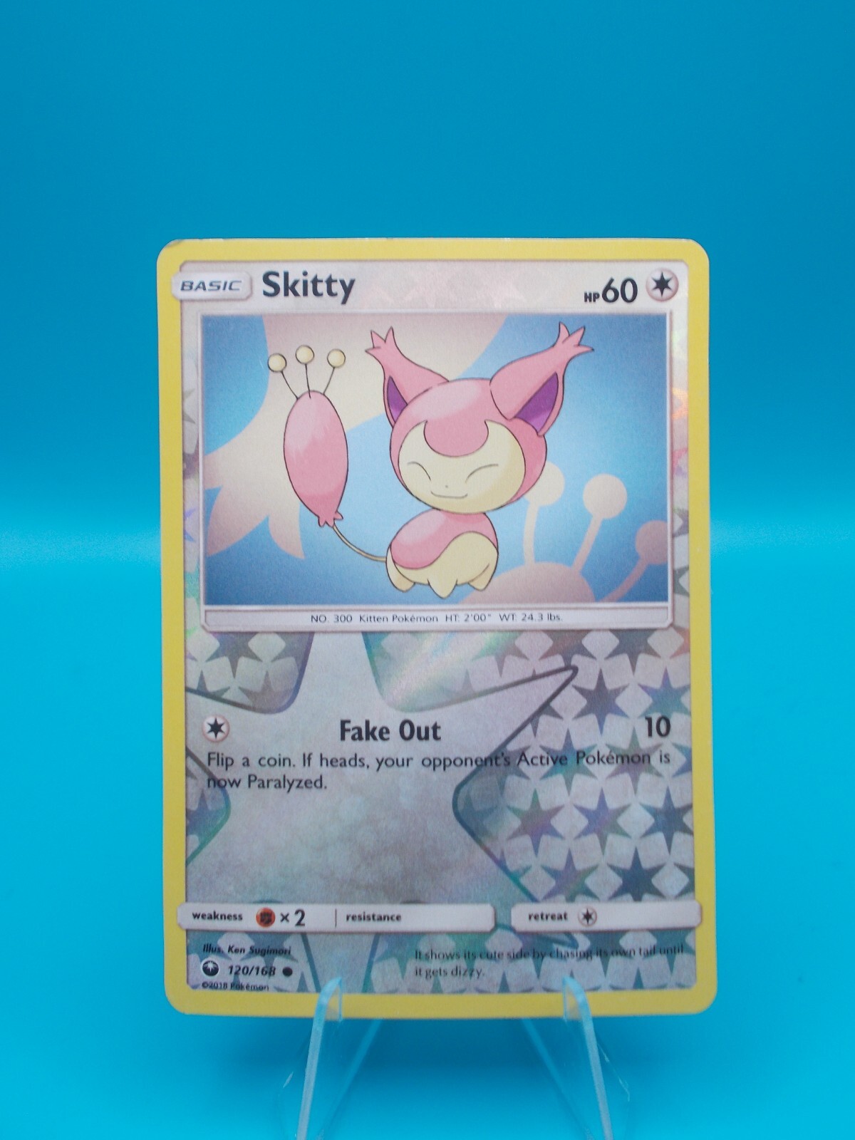 Skitty 120/168 S&M Celestial Storm Pokémon TCG Reverse Holo Lightly Played