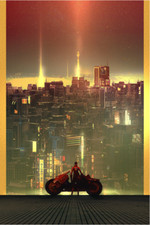 Eren Arik Akira Neo-Tokyo LE #/50 Giclee Art Print Anime 16