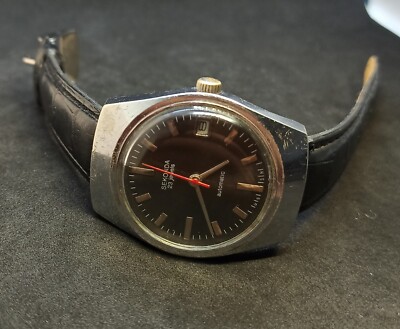 Vintage Men's watch Poljot 23 jewels mechanical automatic Soviet USSR