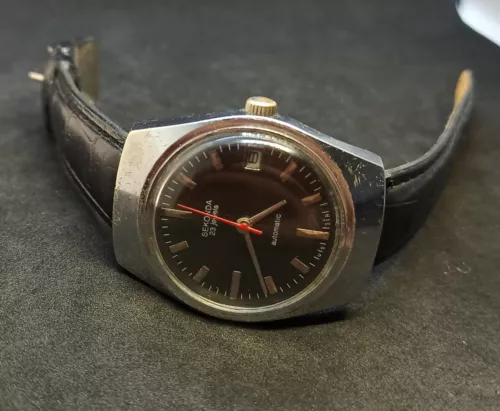Vintage Men's watch Poljot 23 jewels mechanical automatic Soviet USSR