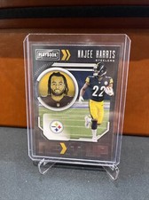 2021 Panini Playbook Football Najee Harris #NXT-NHA RC Rookie Next Up Insert