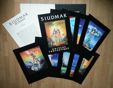 RARE 9 PLANCHES COULEURS "Univers Fantastique" par W. SIUDMAK LE MUTANT 1980