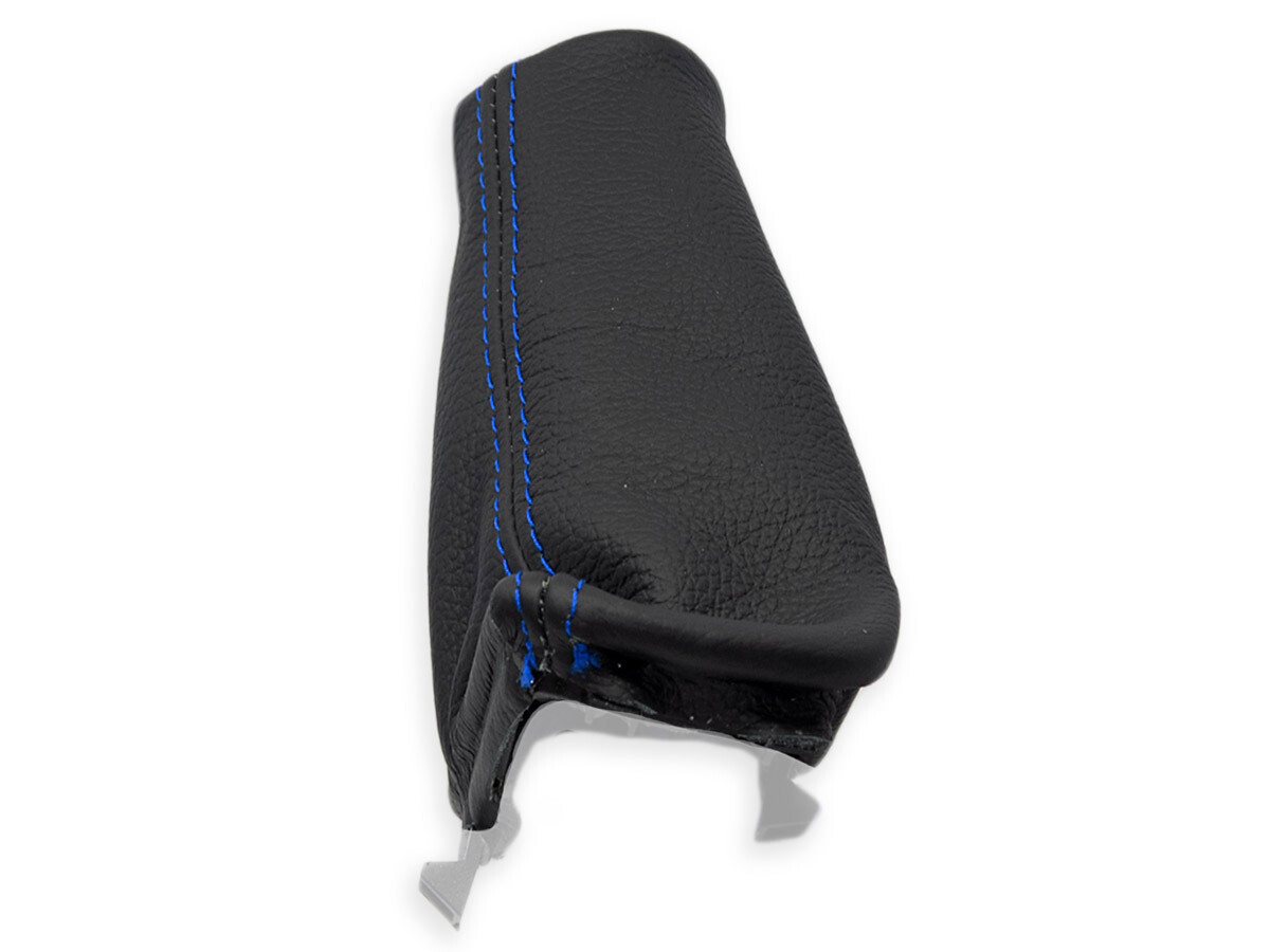 FITS FIAT TIPO LEATHER HANDBRAKE GAITER Red Stitching CUSTOM NEW MADE IN UK | UK - Foto 9