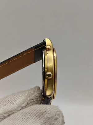 Rare!! Seiko World Timer Chronograph Gold Filled Quartz VTG 5T52