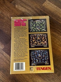 MS. PAC-MAN Original TENGEN Nintendo NES In Shrink Authentic Complete CIB