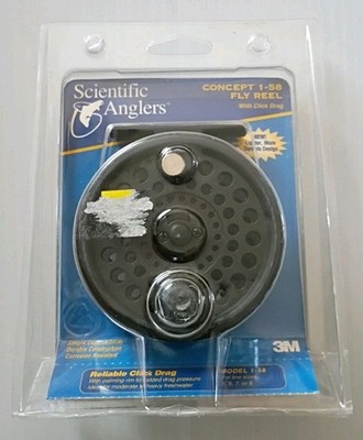 Scientific Anglers Concept 1 - 58 Fly Fishing Reel Click Drag 3M