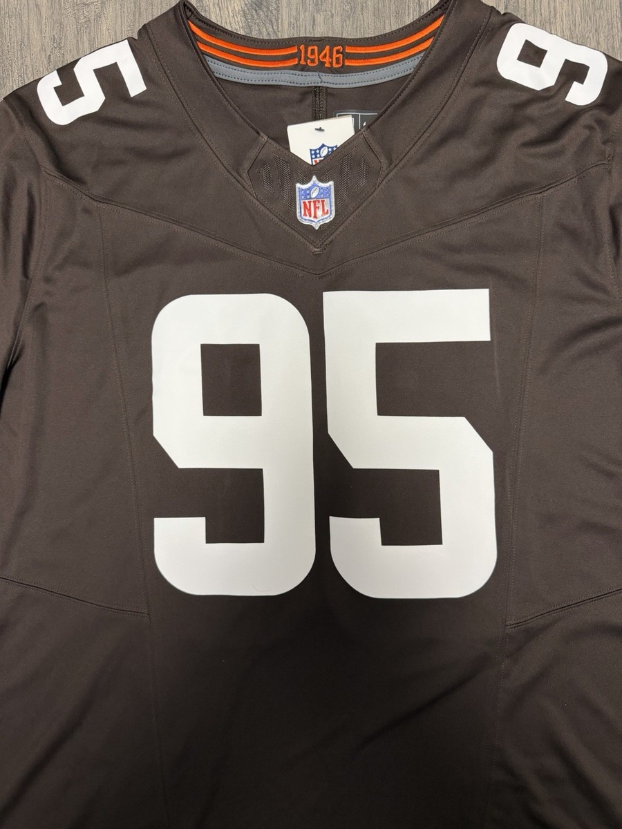 Cleveland Browns Myles Garrett Nike Vapor FUSE Jersey NWT Size 2xl