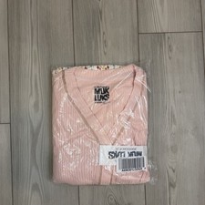 NEW MUK LUKS Butter Knit Western Prairie Pajama Set Women  s Small Button Front