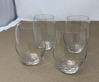 Set of 4 Lemonsoda Stemless Wine Glass - NIB