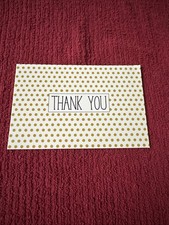 Lot Of 11 Thank You Greeting Card, Thanks, Blank, 4x6 C7 